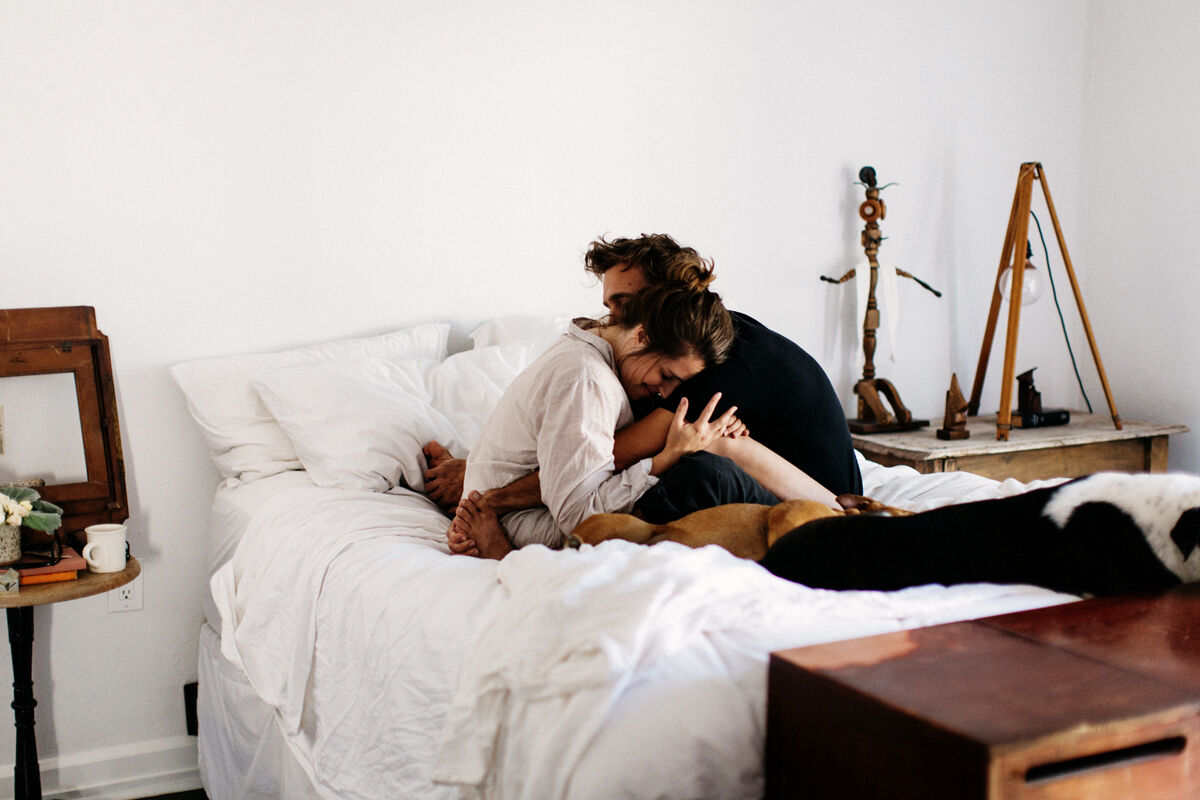 intimate portrait session