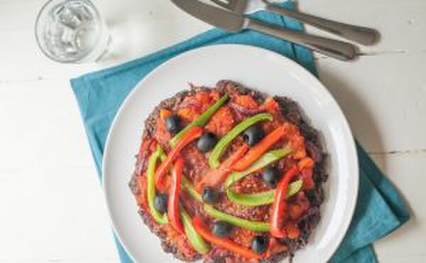 Illustratie voor: Meatza: de gezondere pizza voor dagen dat je vlees wilt