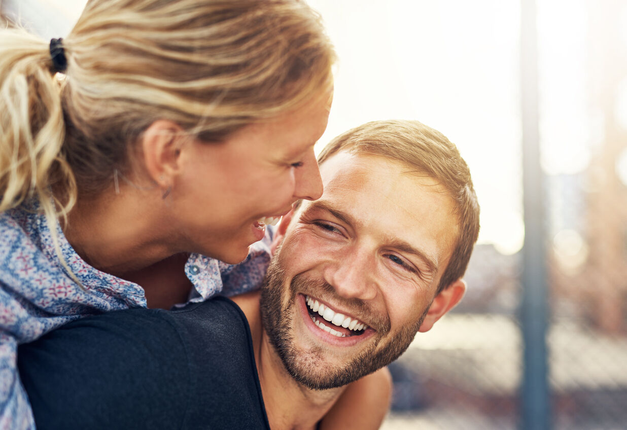 Closeup, Loving Couple