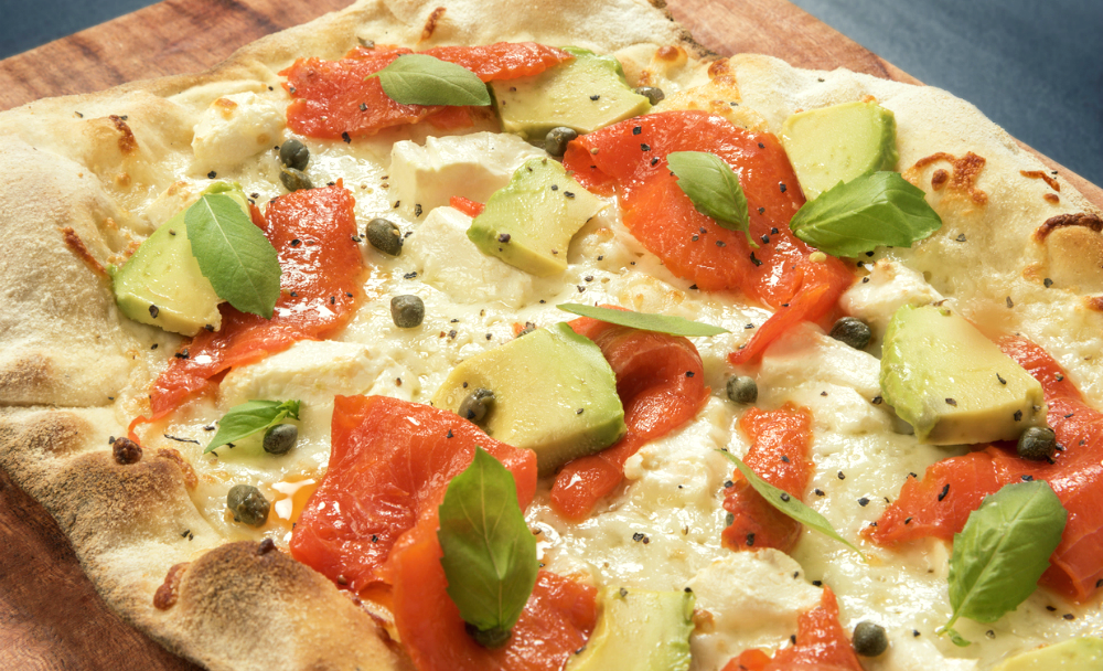 Avocado pizza recept FEM FEM