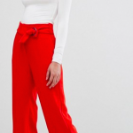 broek herfst rood