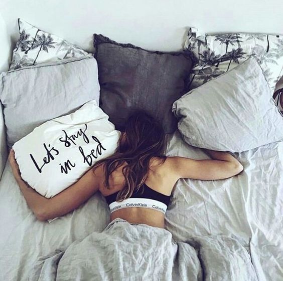 let's stay in bed