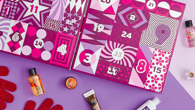 beauty adventskalender the body shop femfem