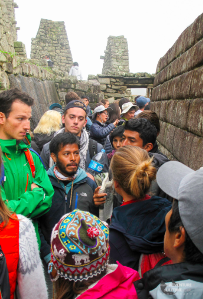 machu Picchu druk fem fem