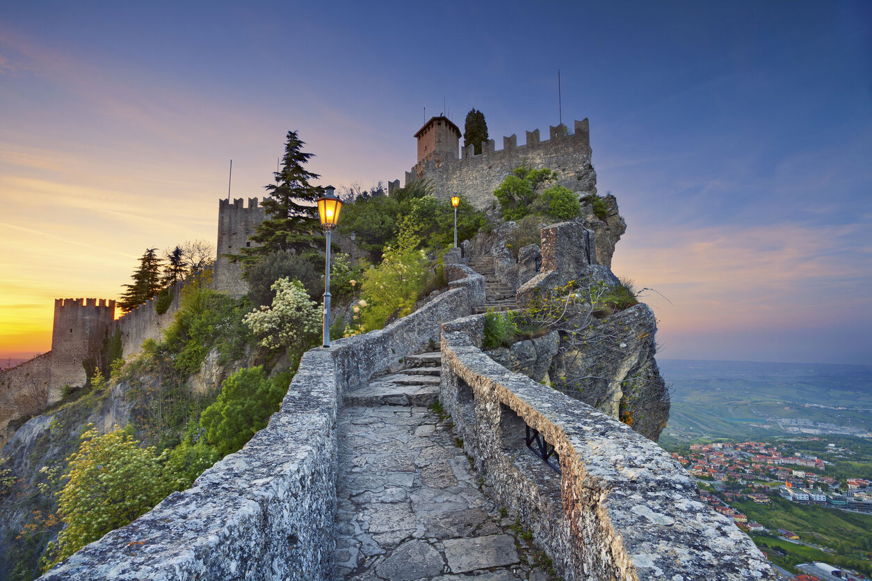 Rocca della Guaita fortress, San Marino.