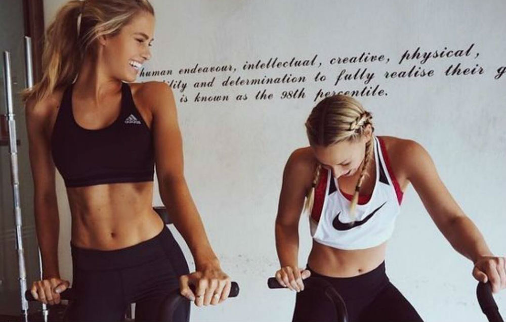 sporten met vriendinnen is beter femfem
