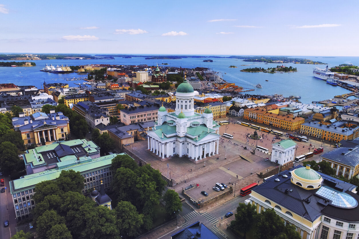 Helsinki aerial, Finland