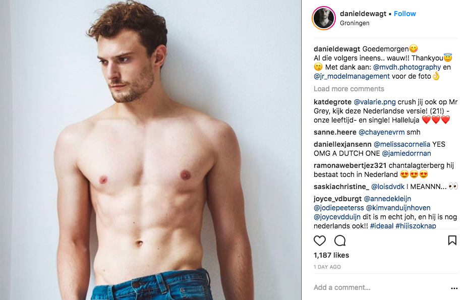 Christian Grey lookalike