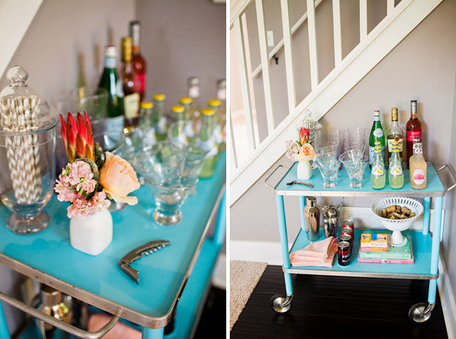 Tafel op wieltjes