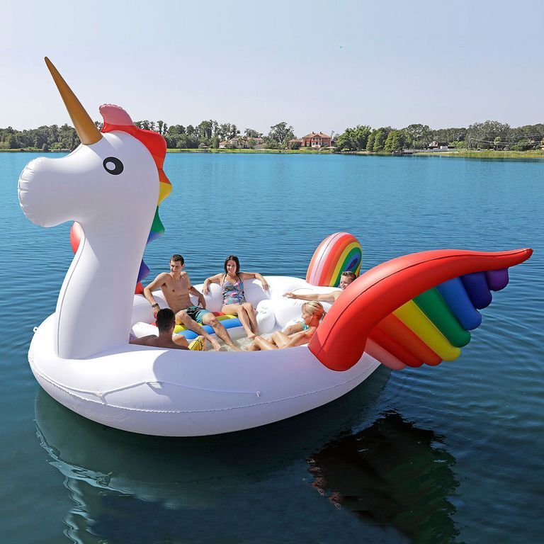 Unicorn groot obplaasboot