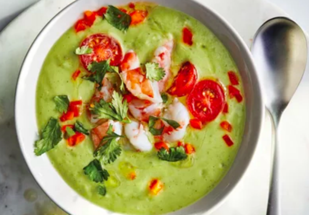avocado gazpacho recept FEM FEM