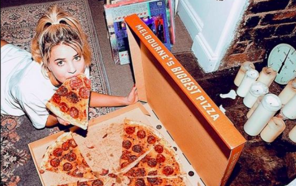 pizza ontbijt FEM FEM