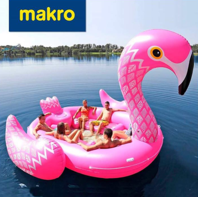 opblaasbare flamingo Makro FEM FEM