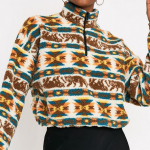 Fleece trui