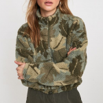 Fleece trui