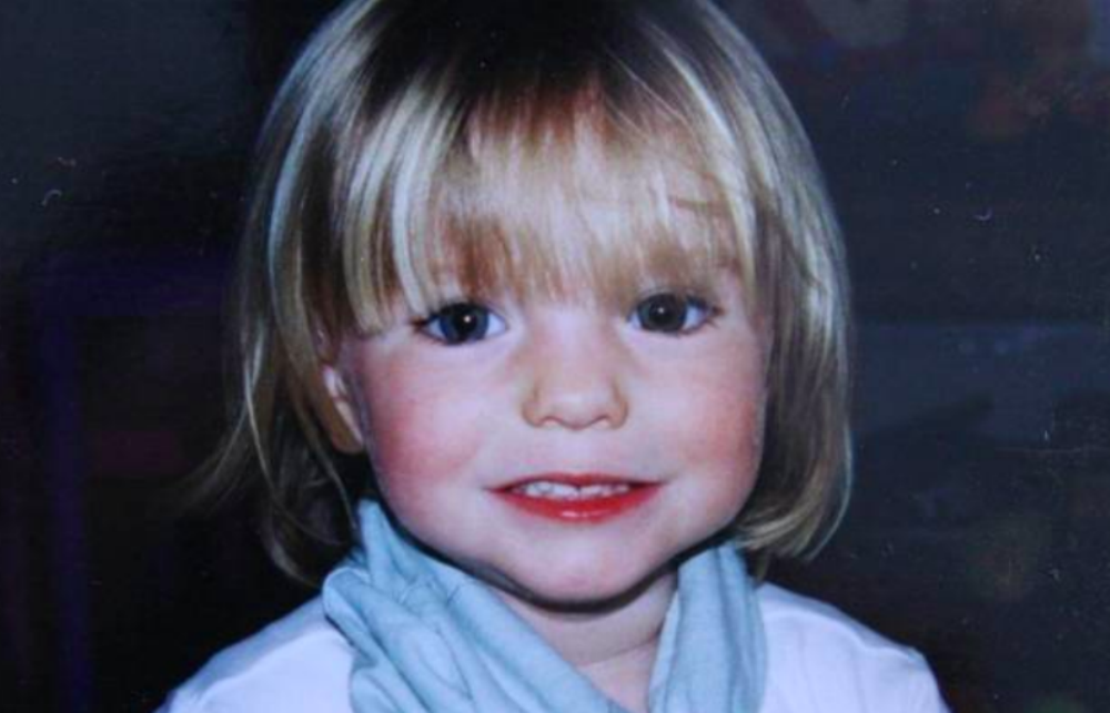 Beeld van Madeleine uit 2007 toen ze net werd vermist
