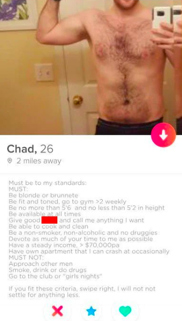 Tinder nachtmerrie FEM FEM