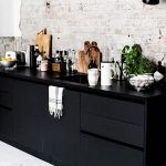 zwarte keuken
