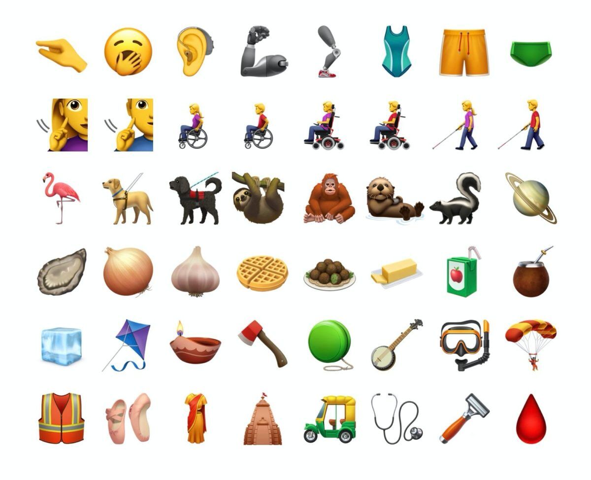 nieuwe emojis FEM FEM