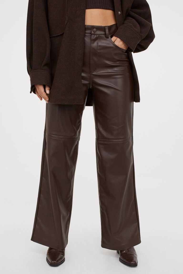 broek van imitatieleer