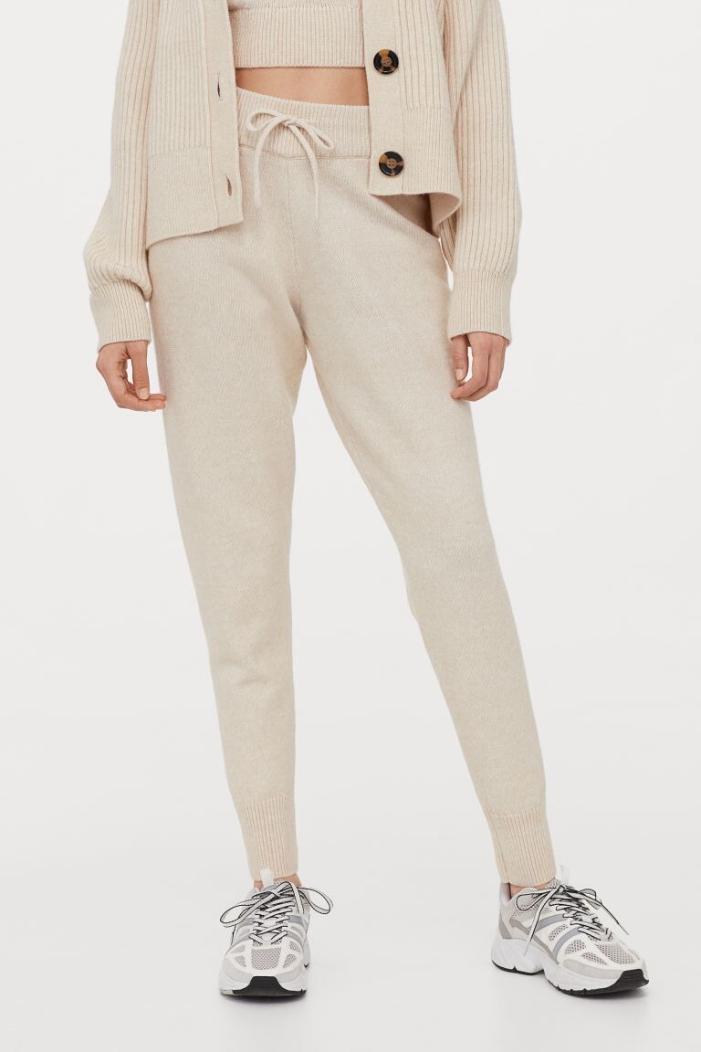 gebreide joggers