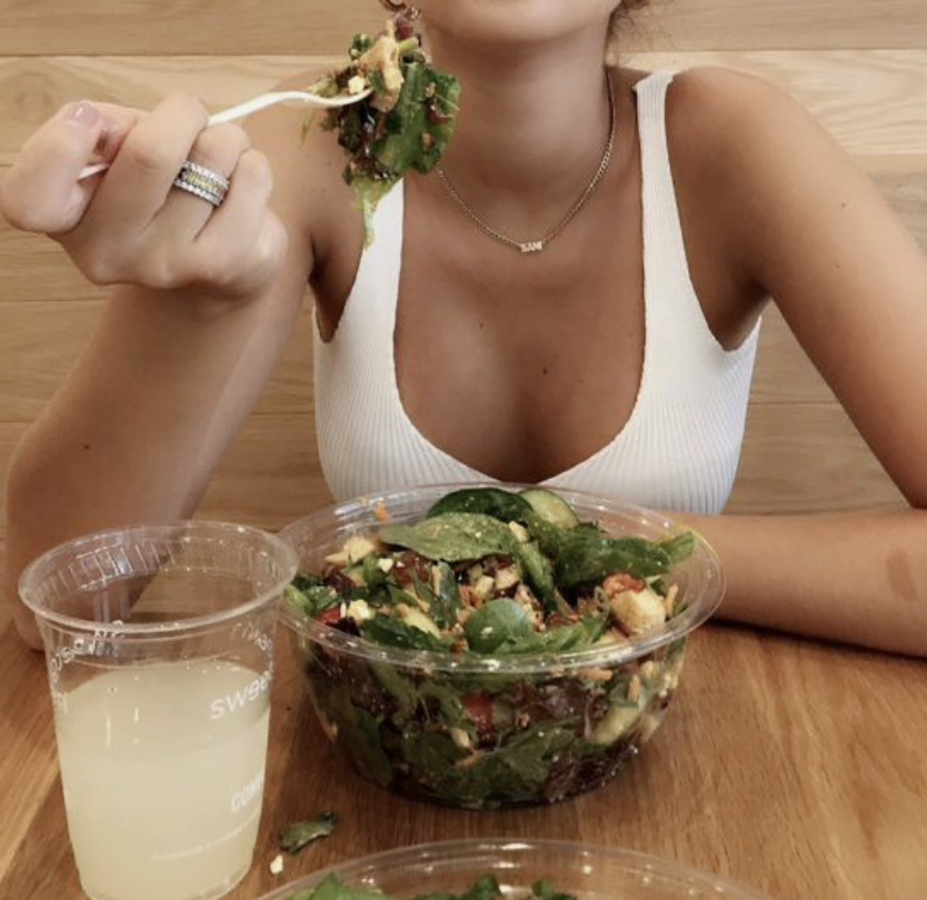 girl salad