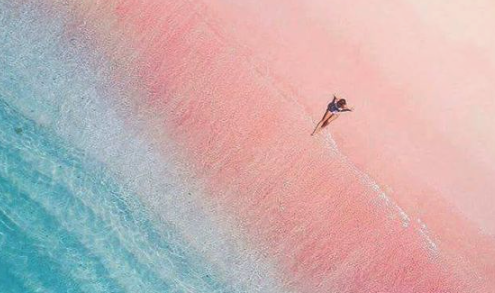 roze stranden