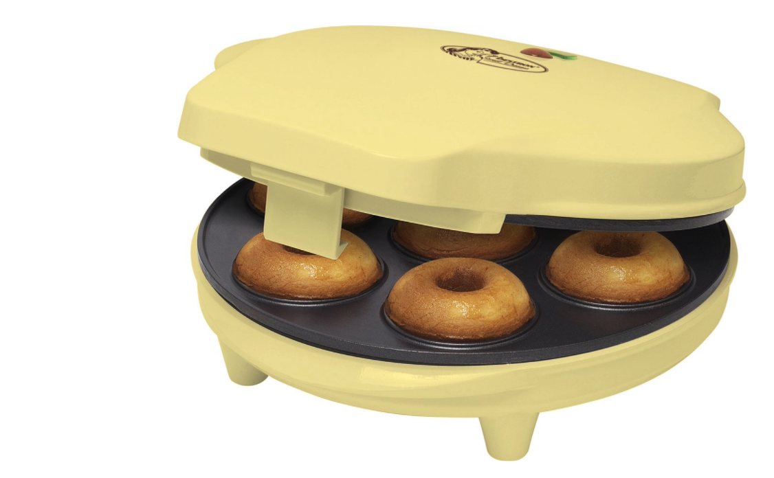 Dit wil je: een donutmaker waarmee je gemakkelijk 7 donuts maakt