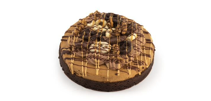pretzel brownie karameltaart