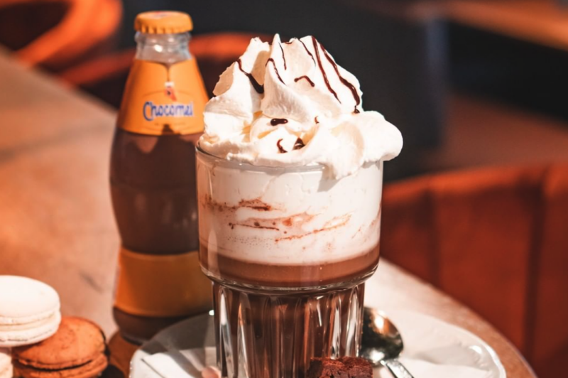 chocolademelk na het sporten