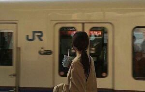 sprinten voor de trein