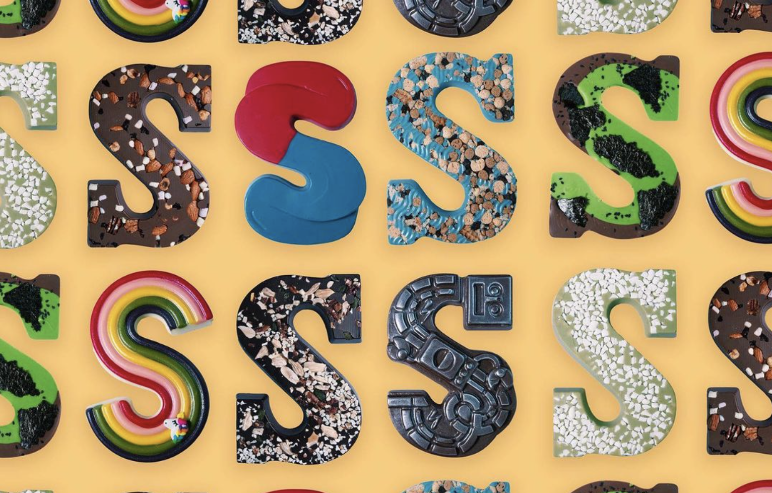gekste chocoladeletter smaken