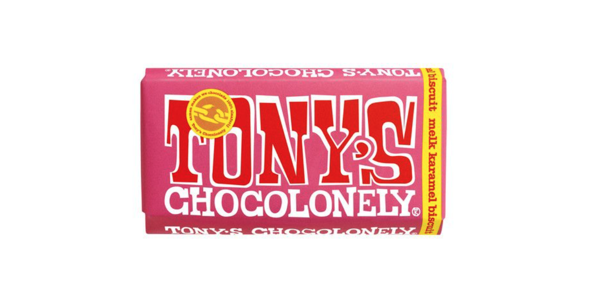 Tony’s Chocolonely komt met nieuwe smaak karamel biscuit