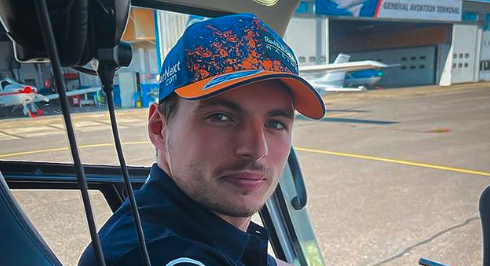 de vriendin van Max Verstappen