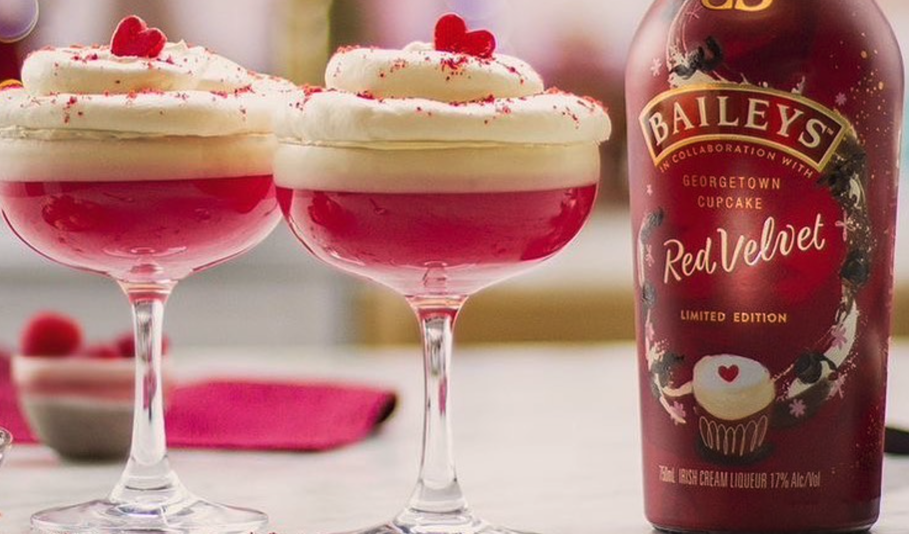 baileys komt met limited edition red velvet cupcake