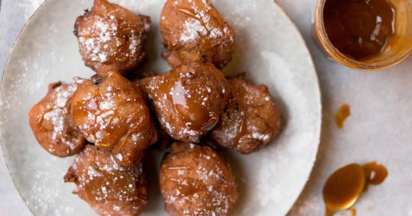 chocolate oliebollen