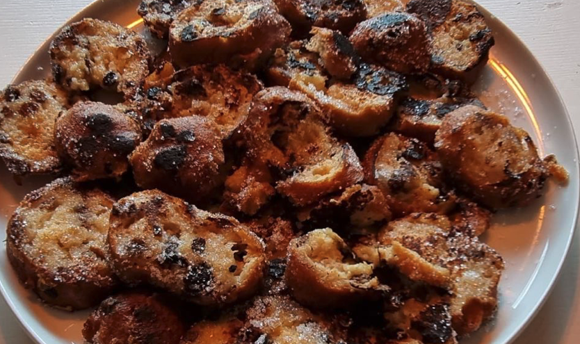 overgebleven oliebollen