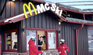 McDonald's op de piste
