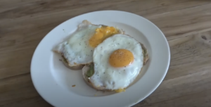 Lotte van Leeuwen eet op een dag