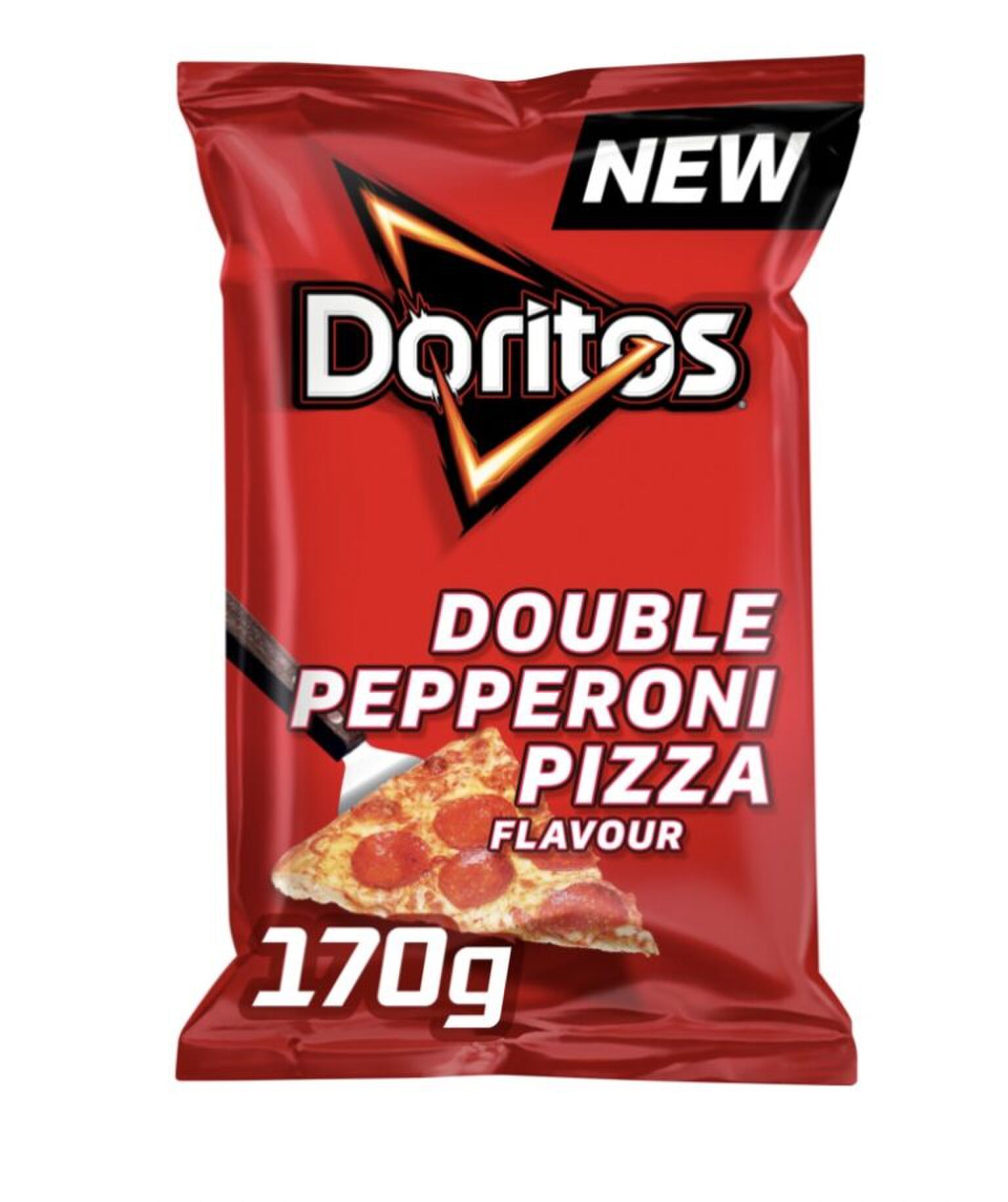 doritos double pepperoni pizza