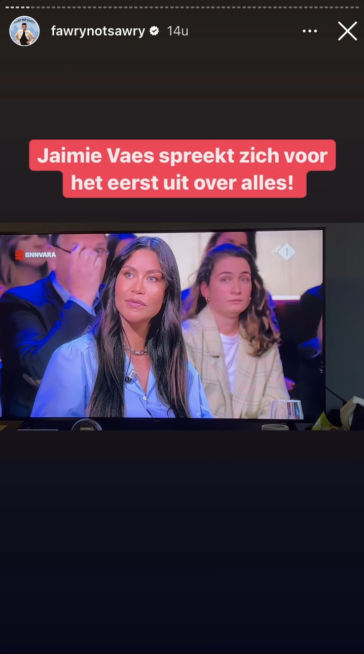jaimie vaes story