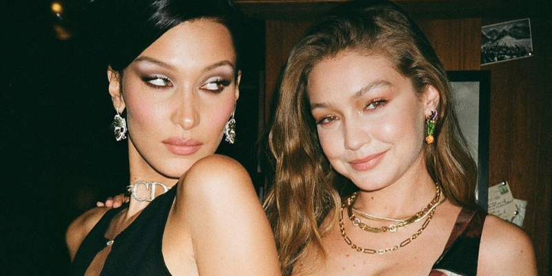 Gigi en Bella Hadid