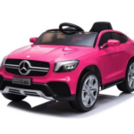 roze kinderauto