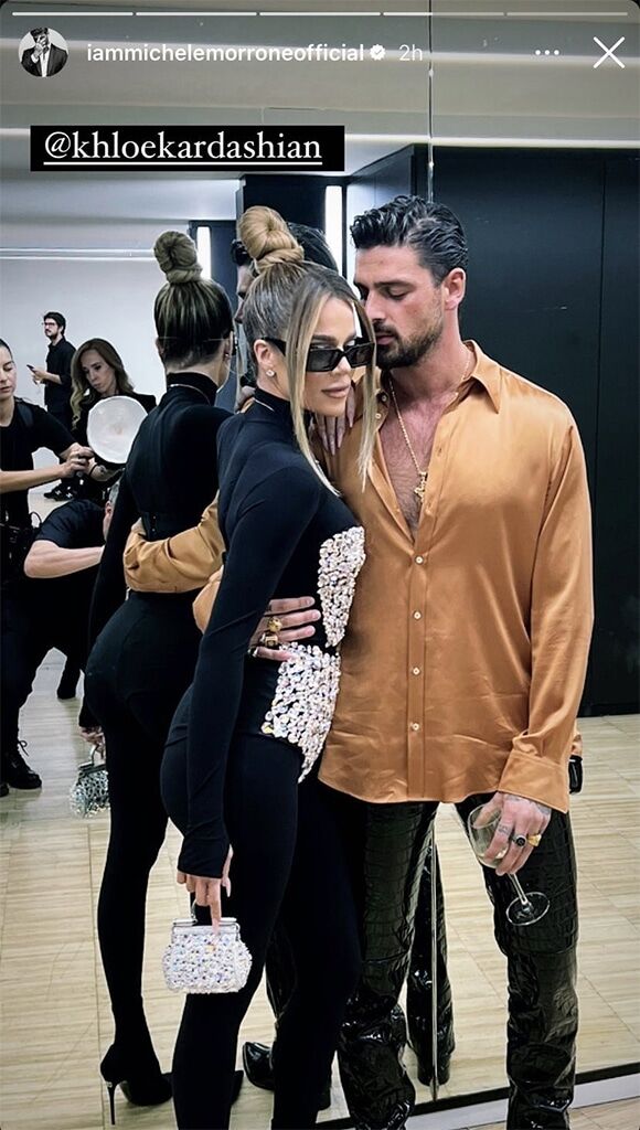 Khloé Kardashian Michele Morrone