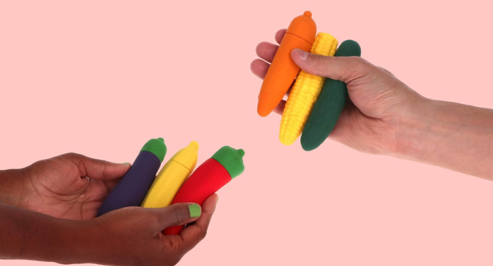 Vegan Toys vorm groente en fruit