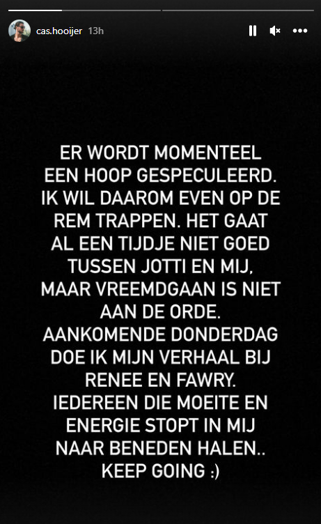 Love Island Jotti Cas vreemdgaan