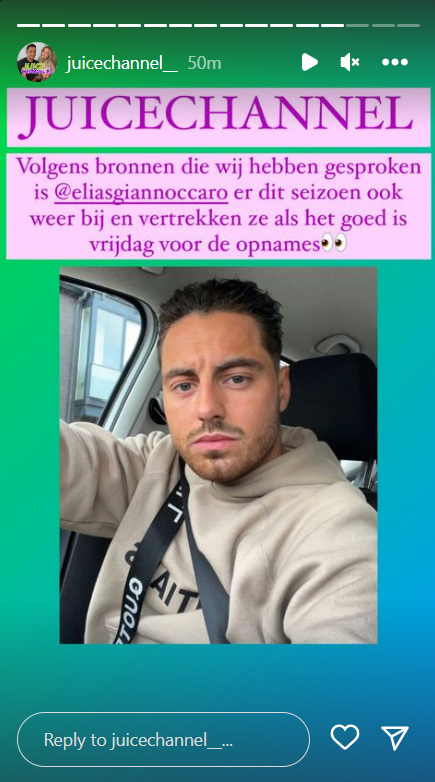 Elias comeback Ex On The Beach