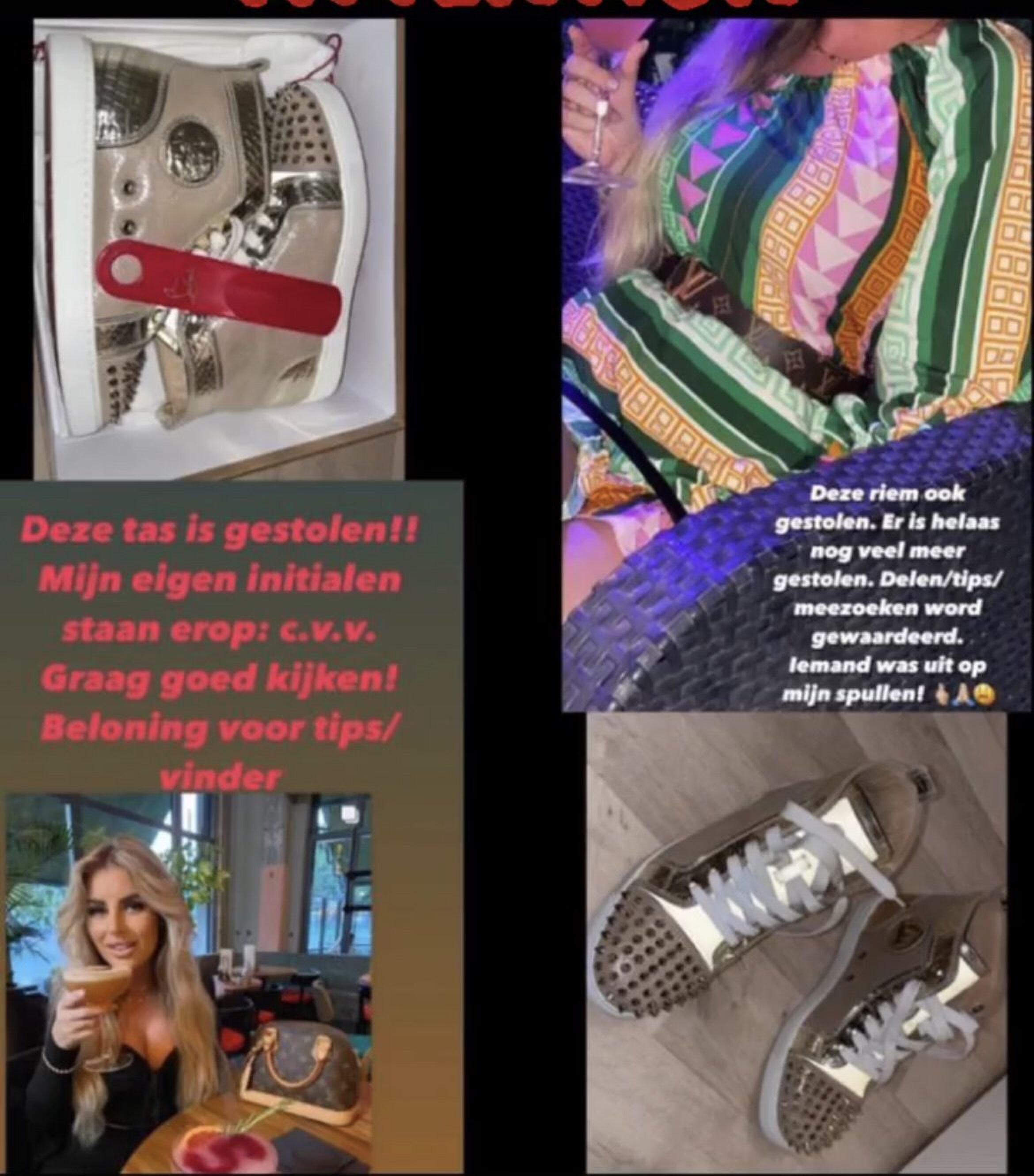 Cleo Temptation Island diefstal