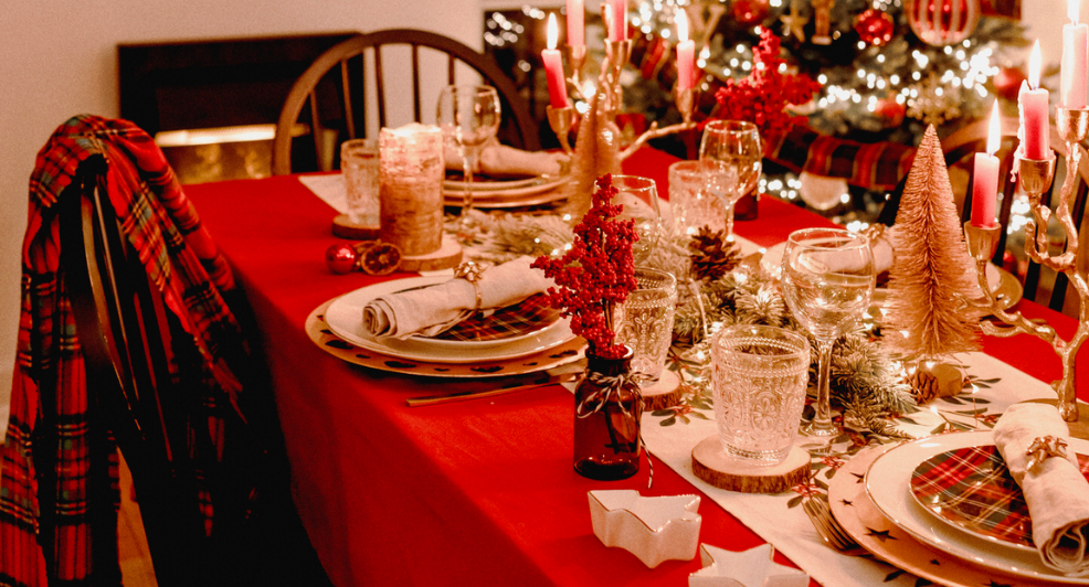 kerstmenu sterrenbeeld