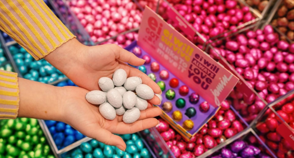 Jamin paaseitjes nieuwe smaken